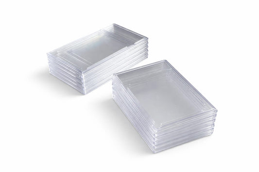 Cezala Premium Acryl Card Slab – Schutz & Präsentation für Sammelkarten | 10 Stück