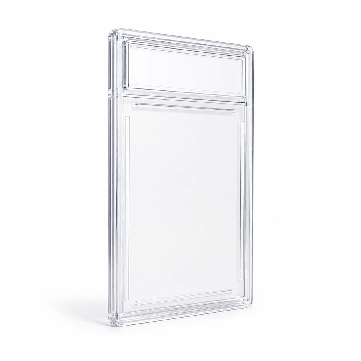 Cezala Premium Acryl Card Slab – Schutz & Präsentation für Sammelkarten | 1 Stück