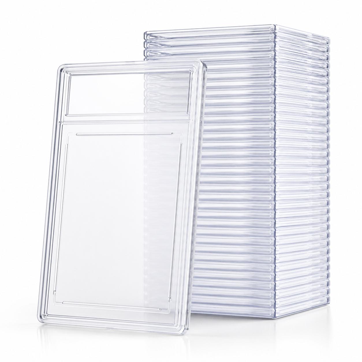 Cezala Premium Acryl Card Slab – Schutz & Präsentation für Sammelkarten | 10 Stück