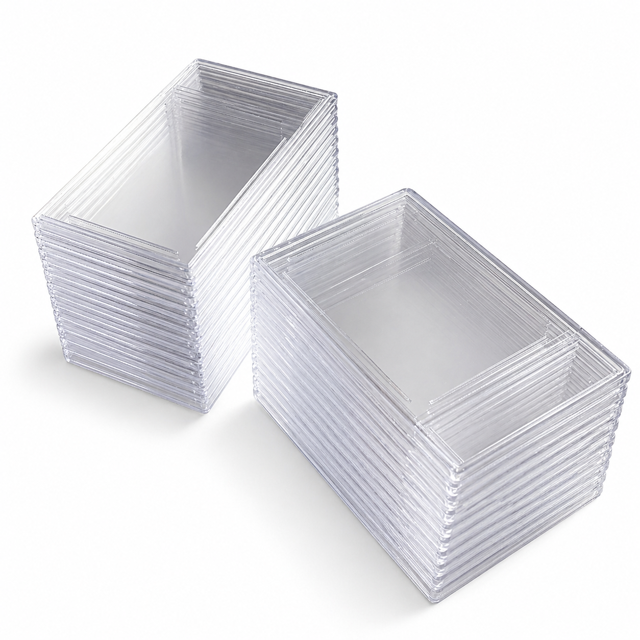 Cezala Premium Acryl Card Slab – Schutz & Präsentation für Sammelkarten | 20 Stück Vorteilspack
