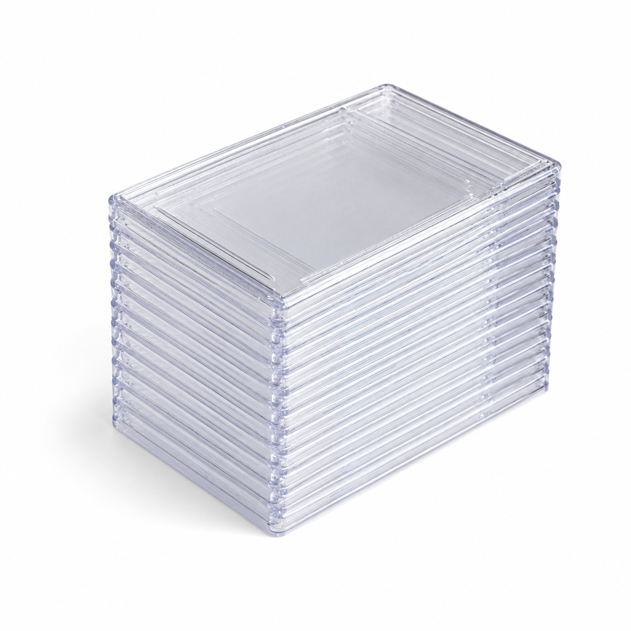 Cezala Premium Acryl Card Slab – Schutz & Präsentation für Sammelkarten | 10 Stück